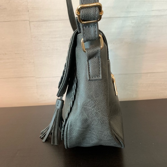 Gray Tassel Crossbody - Picture 5 of 7